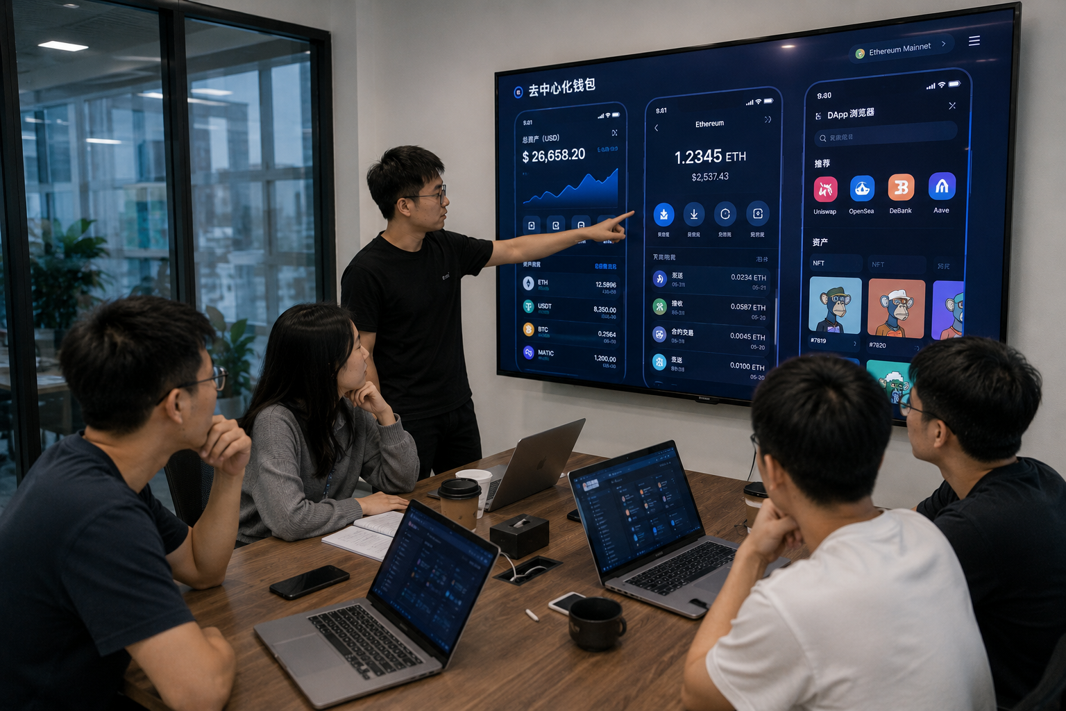 去中心化钱包开发技术方案：从私钥自持到DAPP安全交互体系