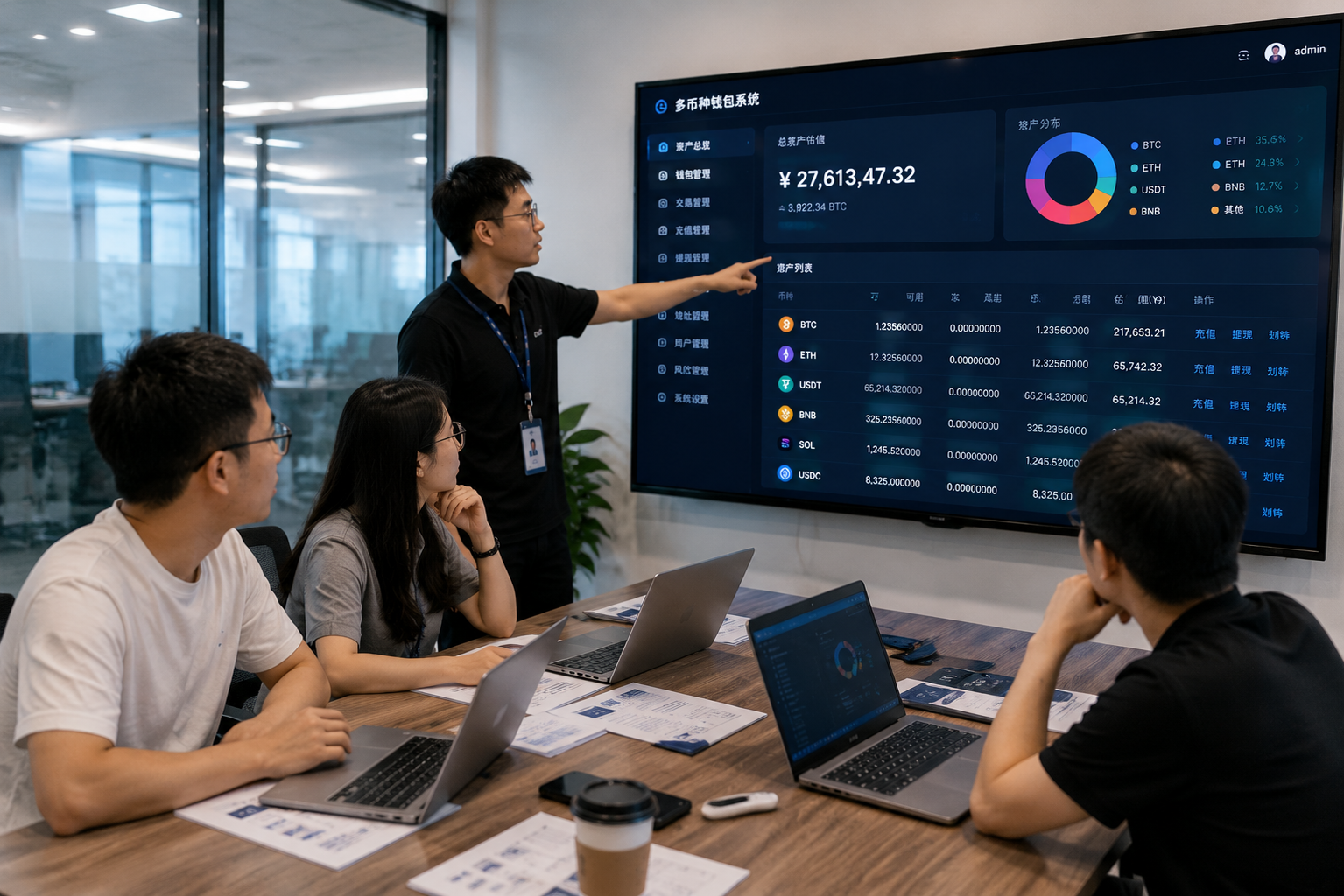 多币种钱包开发技术方案：从多链资产接入到企业级钱包风控体系