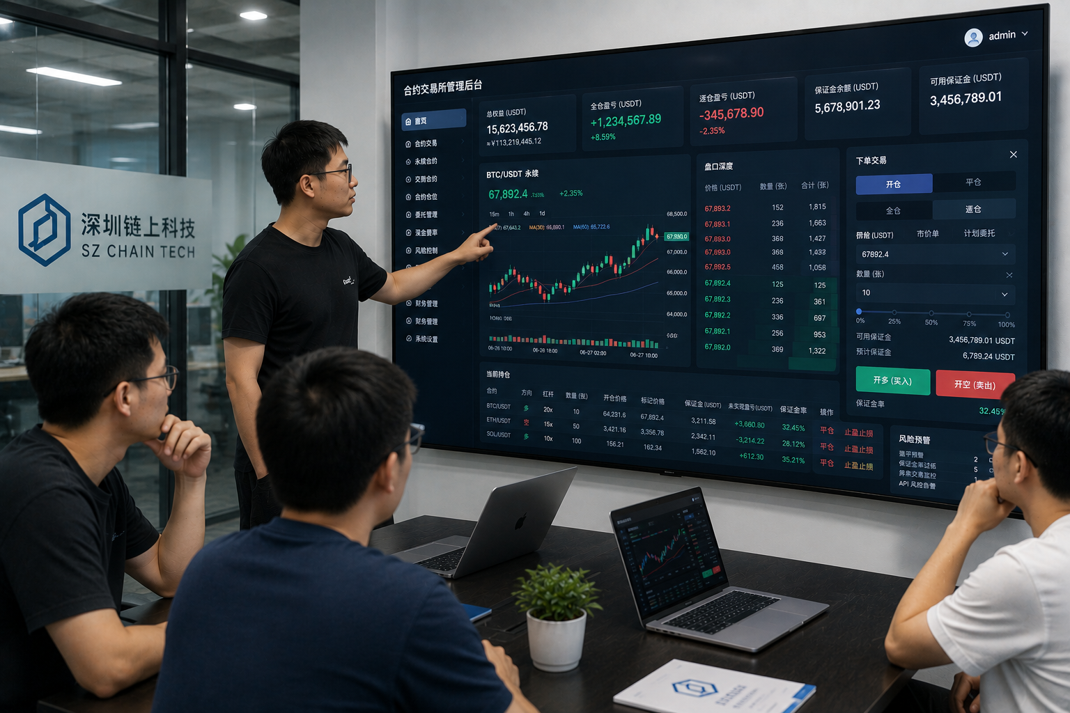 合约交易所开发技术方案：从永续合约到强平风控系统建设
