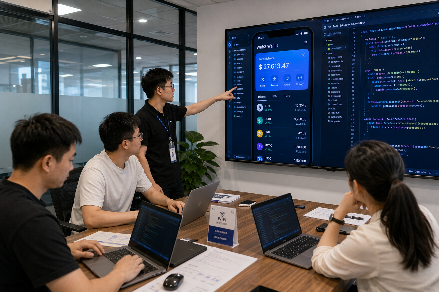Web3钱包开发技术方案：从多链资产管理到智能账户安全体系