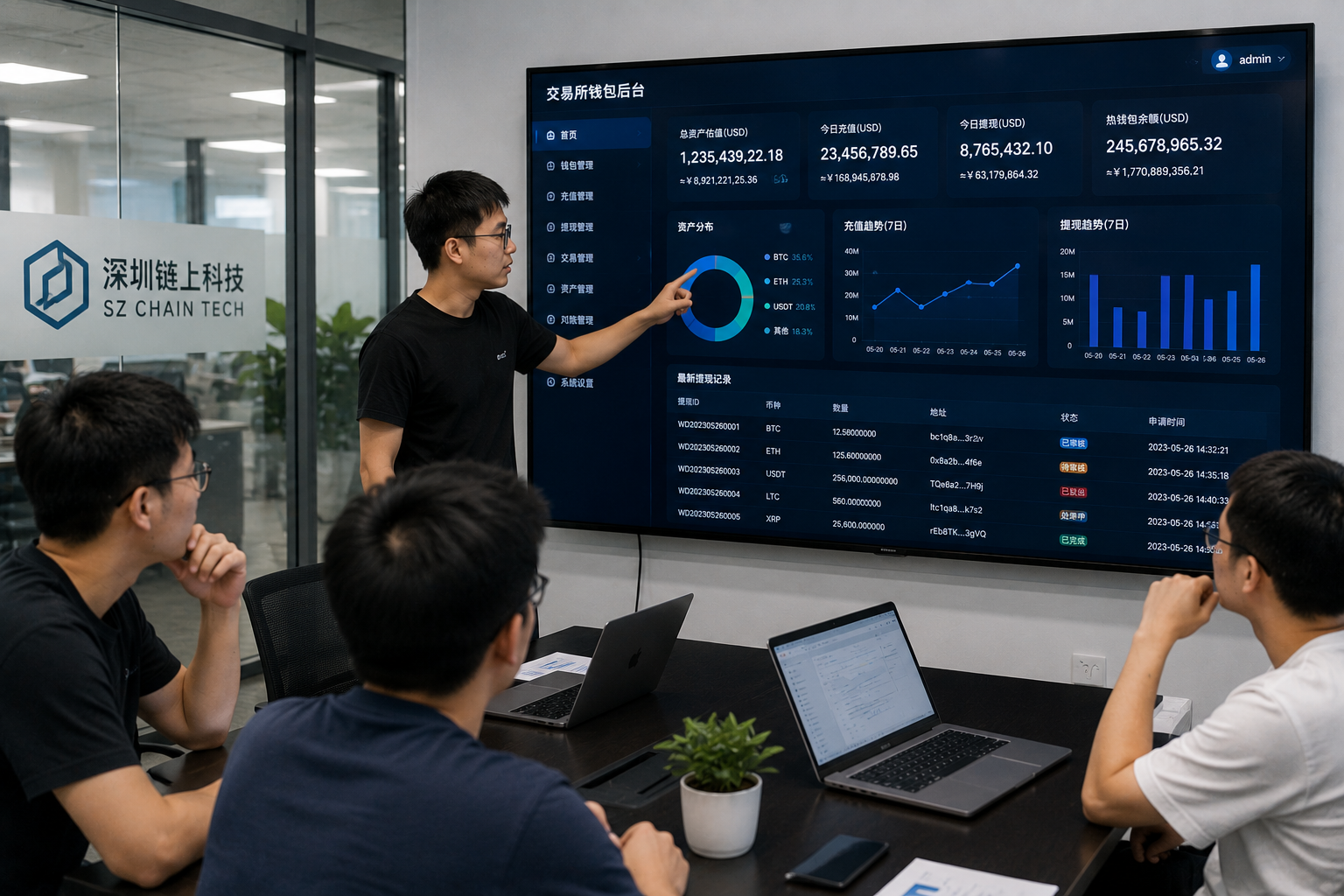 交易所钱包开发技术方案：从充值提现到冷热钱包风控体系