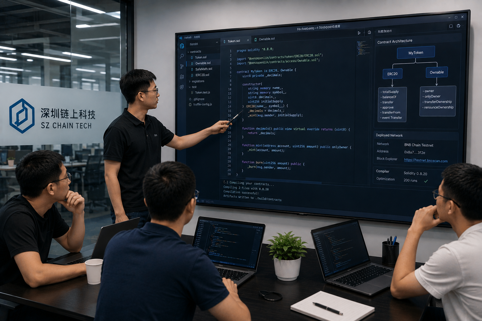 智能合约开发技术方案：从合约架构到链上资产安全体系建设